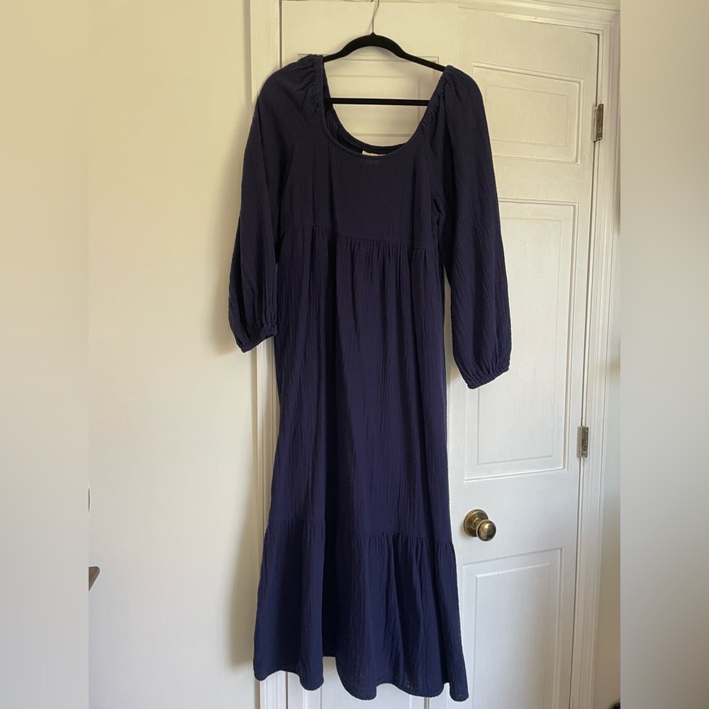 Long sleeve Peasant dress